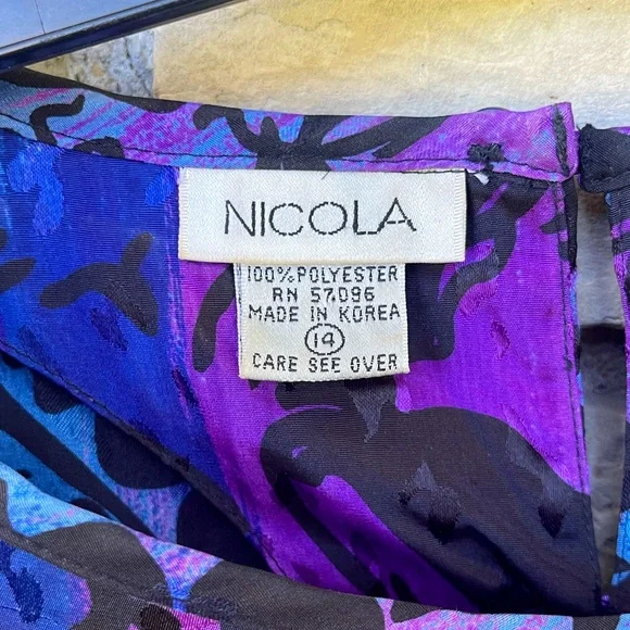 Vintage 1980s Blouse - Picture 6 of 11